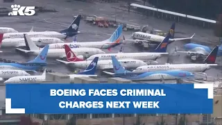 Boeing expected to face criminal charges for Max crashes next week