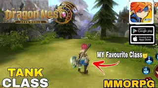 World of dragon nest Gameplay  Tank Classes Android/ios