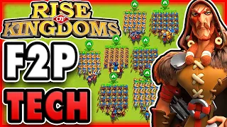 Get 7 MARCHES in KvK as FREE TO PLAY in Rise of Kingdoms!