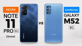 Redmi Note 11 Pro 5G (Global) vs Samsung Galaxy M52 5G