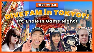 DIVE Fam in Tokyo ✈️🗼 | HERE WE GO in Tokyo EP1