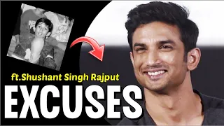 Excuses video | ft. Sushant Singh Rajput| legend ⭐ #excuses #sushantsinghrajput #marathisangada