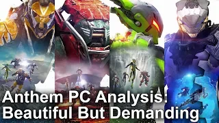 [4K] Anthem PC Analysis vs Xbox One X, Best Settings + Performance Analysis!