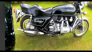 Honda Goldwing GL1000 1976 Test Ride and Specs