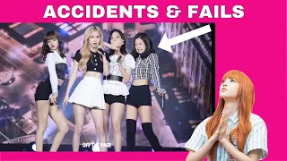 BLACKPINK (블랙핑크) ACCIDENTS AND FAILS ON STAGE (part 2)