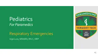 Paramedic Respiratory Emergencies