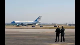 HIGH ALERT: President Trump Air Force One Left Japan, Approaching N. Korea