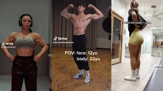 5 Minutes of Ripped Guys and Gals. Relatable Tiktoks/Gymtok Compilation/Motivation #174