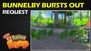 Bunnelby Bursts Out: 4 Star Pose Request | Resaerch Camp | New Pokemon Snap Guide & Walkthrough
