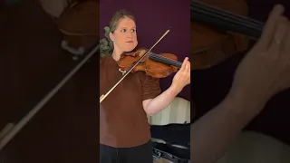 What people think is hard on the violin VS what actually is hard #shorts