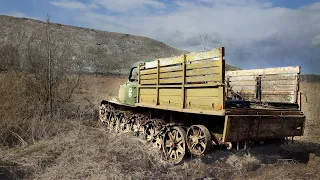 Выловили редкий кусок рельса из болота