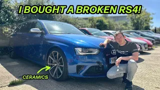 UK's Cheapest B8.5 Audi RS4! Can We Fix It?