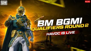 BM BGMI QUALIFIERS ROUND 2 LIVE || TOURNAMENT MATCHES LIVE ||