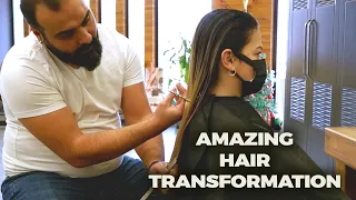 "Unbelievable" Transformation From Long to Short Haircut - You Won't Believe Your Eyes!