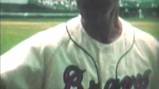 Henry Aaron, Eddie Mathews footage from 1966