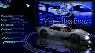 Need for Speed High Stakes MERCEDES CLK GTR