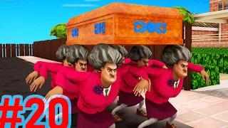 Scary Teacher 3D COFFIN DANCE COMPILATION EP 20 -  Run away from Miss T