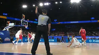3-Point Foul - LANDING FOUL - FIBA World Cup 2023.