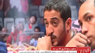 سمو الشيخ خالد بن حمد يشهد بطولة BRAVE 2 لفنون القتال المختلطة للمحترفين