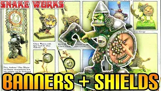 Oldhammer Banners and Shields