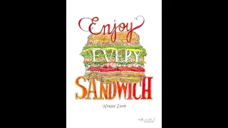 Warren Zevon "Enjoy Every Sandwich"