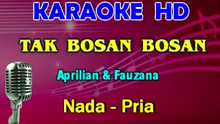 SETIA UNTUK SELAMANYA - Aprilian & Fauzana | KARAOKE Nada Pria (B = DO)