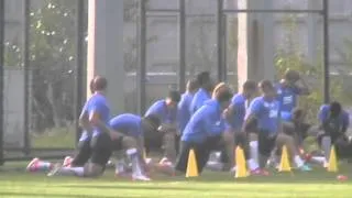 Training FC Dnipro before Shakhtar