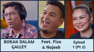 Podcast Borak Dalam Galley (Ep. 1) Najeeb Cerita Kisah Seram, Fiza Femes Dengan Mekap Merak? Part 2