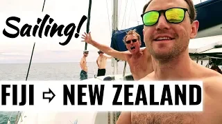 Sailing from Fiji to New Zealand