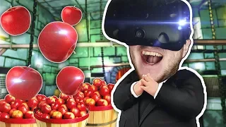 ЯБЛОЧНЫЙ БОСС! - Prison Boss VR - СИМУЛЯТОР ТЮРЬМЫ В ВР - HTC Vive ВИРТУАЛЬНАЯ РЕАЛЬНОСТЬ