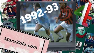 Channel 4 Football Italia Live_1992-93_Lazio v Milan_Peter Brackley