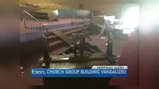 Vandals trash Northeast Austin church