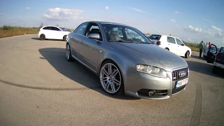 Audi A4 B7 s-line 2.0 TDI quattro 170 hp + Chip tuning 0-100 acceleration