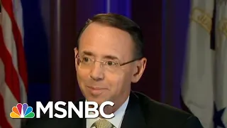 NYT: Rod Rosenstein Felt Used By President Donald Trump After Comey Firing | The 11th Hour | MSNBC