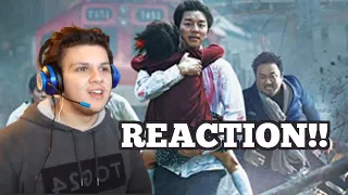 Watching TRAIN TO BUSAN (2016) for the FIRST TIME!! (MOVIE REACTION and REVIEW)