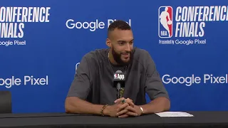 Minnesota Timberwolves' Rudy Gobert Postgame Interview Game 2 vs Dallas Mavericks