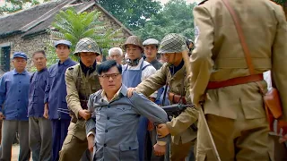 日軍迫害八路軍軍工專家，危急時刻，神槍狙擊手槍槍爆頭怒殺日軍💥#抗日 #抗戰 #功夫