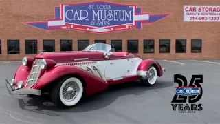 1936 Auburn Replica 852 Boattail By Speedster Motorcar - SOLD at St. Louis Car Museum & Sales