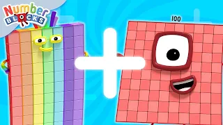 🔢 Addition Special Level 5 🧮  | 30 minute Compilation | Numbers Cartoon for Kids | @Numberblocks