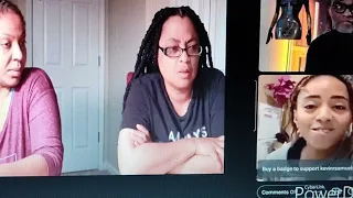delusional Keisha's react to Kevin's Samuels  explaining to a woman on how she wrecked her home.