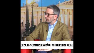 Das oe24TV-Sommergespräch 2023 mit Herbert Kickl