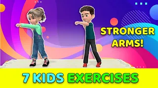 7 Kids Exercises For Stronger Arms