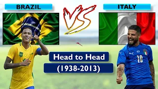 Brazil Vs Italy Head To Head Football History (1938- 2013)