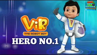 Vir The Robot Boy |  HERO No. 1 | Full Movie | Cartoons For Kids | Wow Kidz Movies | #spot