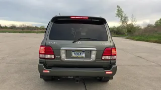 2007 LX470 rear lights check