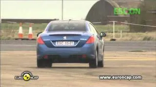 Euro NCAP | Peugeot 308cc | 2010 | ESC test