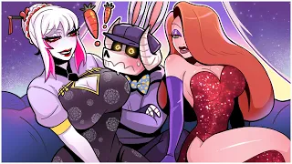 Nikusa & Jessica Rabbit's Tabi Bunny Love (Friday Night Funkin' Comic Dub)