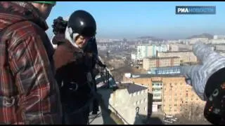 РиаНовости(Москва) о RopeJumping во Владивостоке