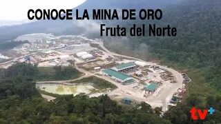 Así es la mina Fruta del Norte, empresa canadiense de oro, minería subterránea en Zamora Chinchipe