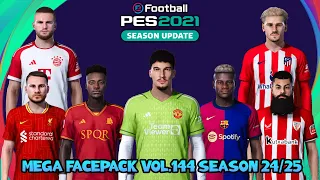 MEGA FACEPACK VOL.144 SEASON 24/25 - PES 2021 SMOKEPATCH & INFERNO PATCH